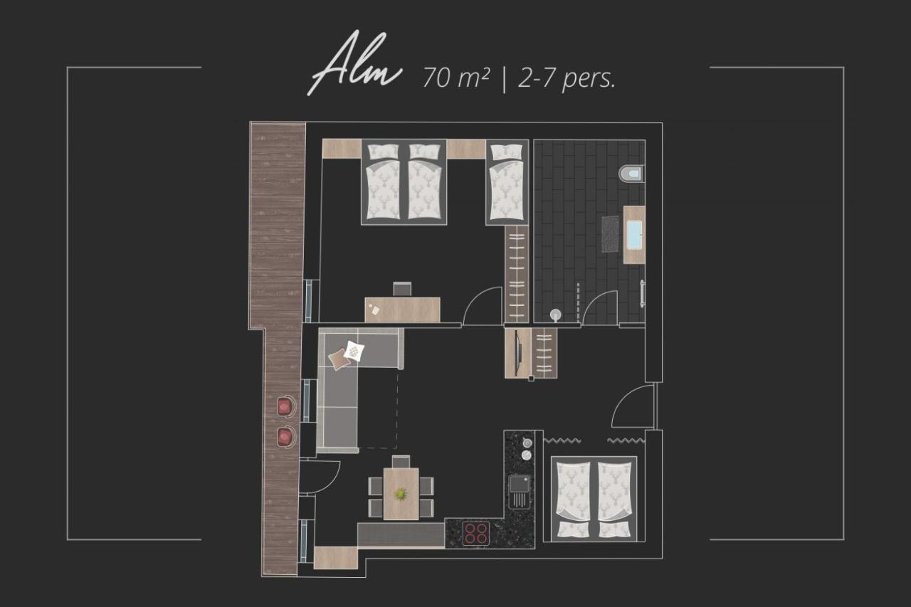 Apartament Tischlerhof Alpine Living San Giacomo in Paludo Zewnętrze zdjęcie